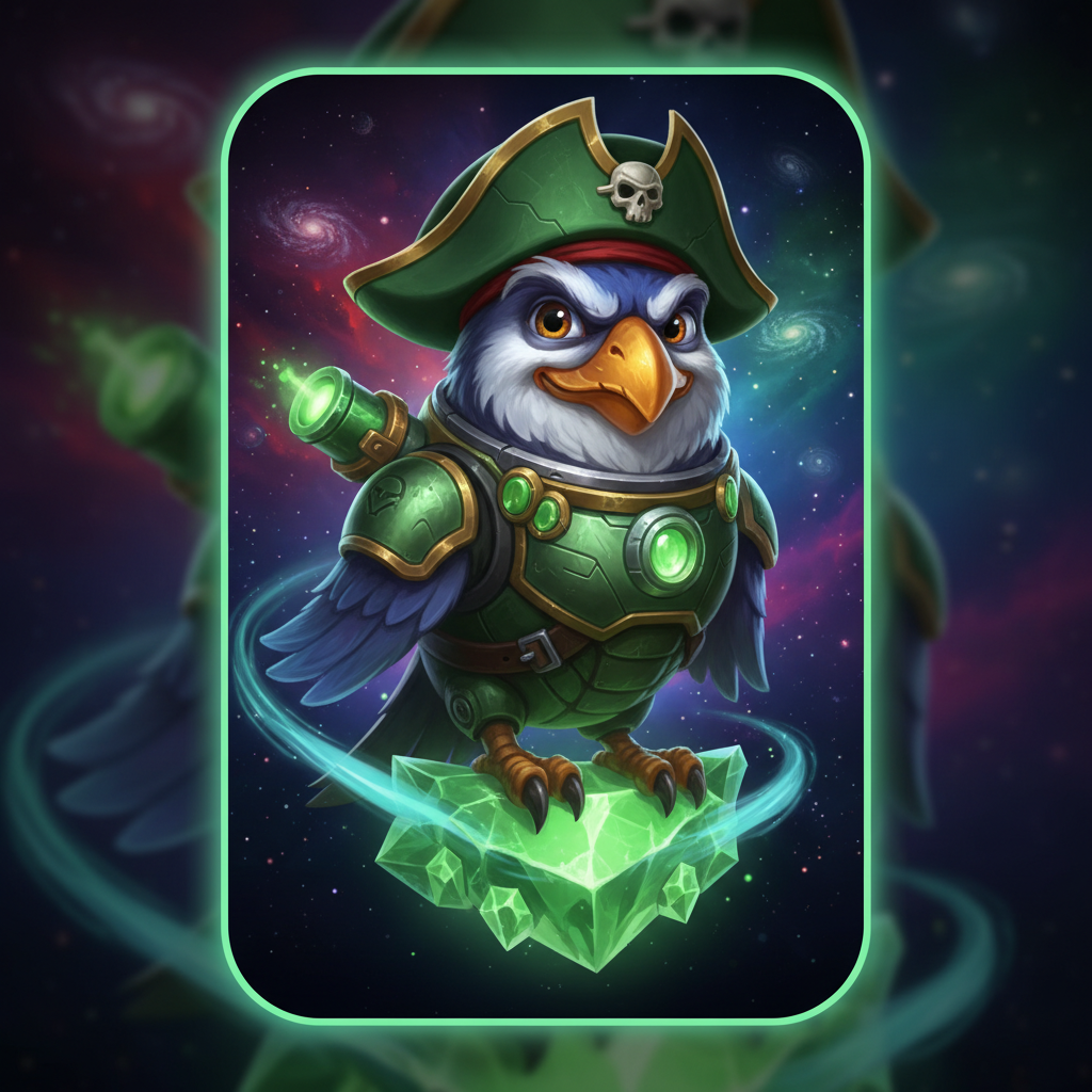 Green bird