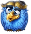 Blue bird character