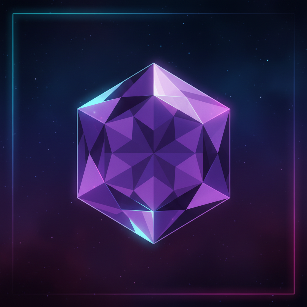 Purple hexagon