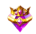 Purple gem level 5 - crown with star