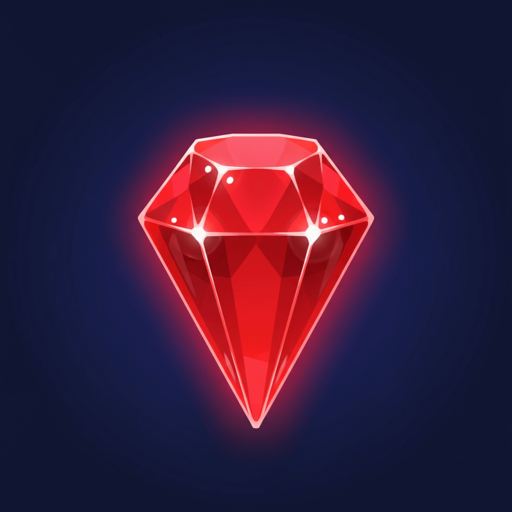 Red gem level 1 - no crown