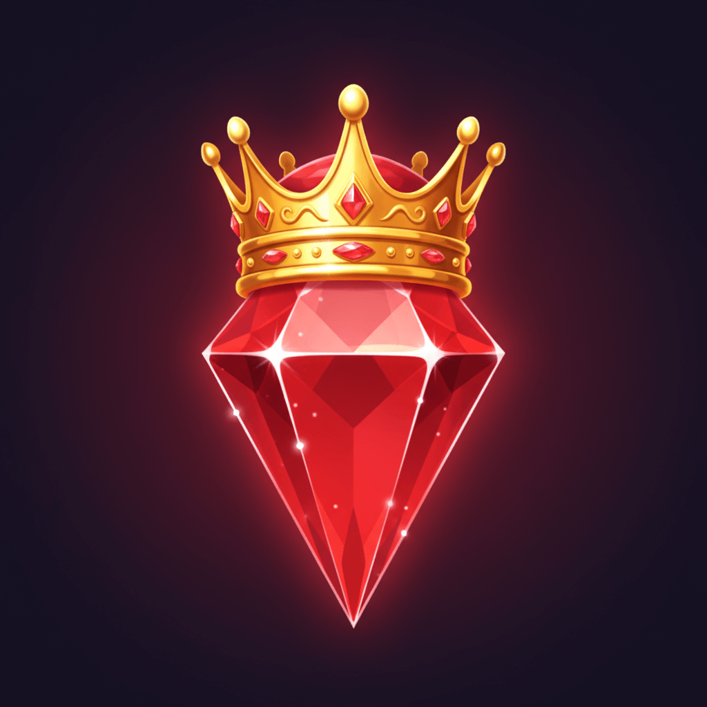 Red gem level 3 - medium crown